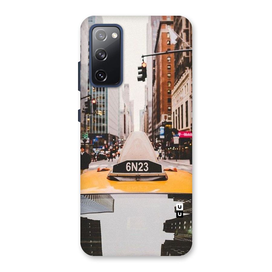 City Taxi Back Case for Galaxy S20 FE