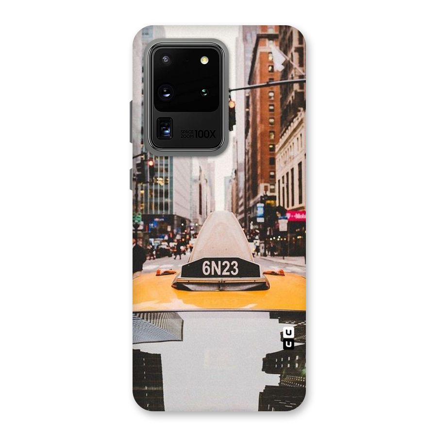 City Taxi Back Case for Galaxy S20 Ultra