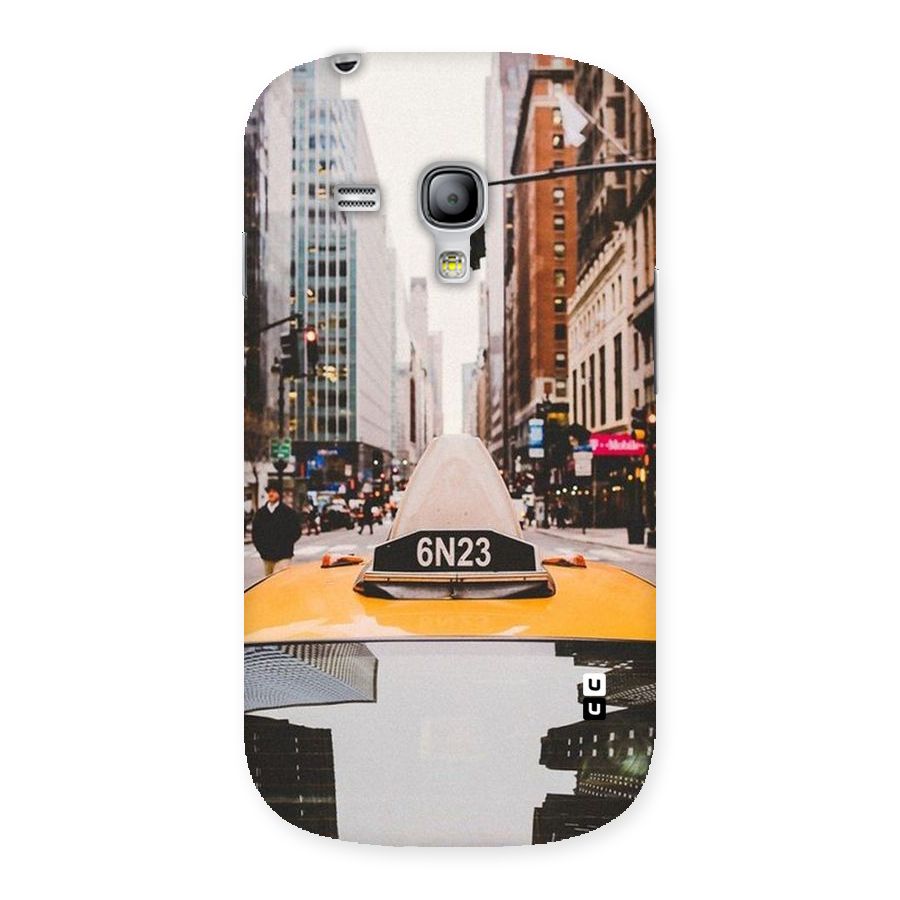City Taxi Back Case for Galaxy S3 Mini