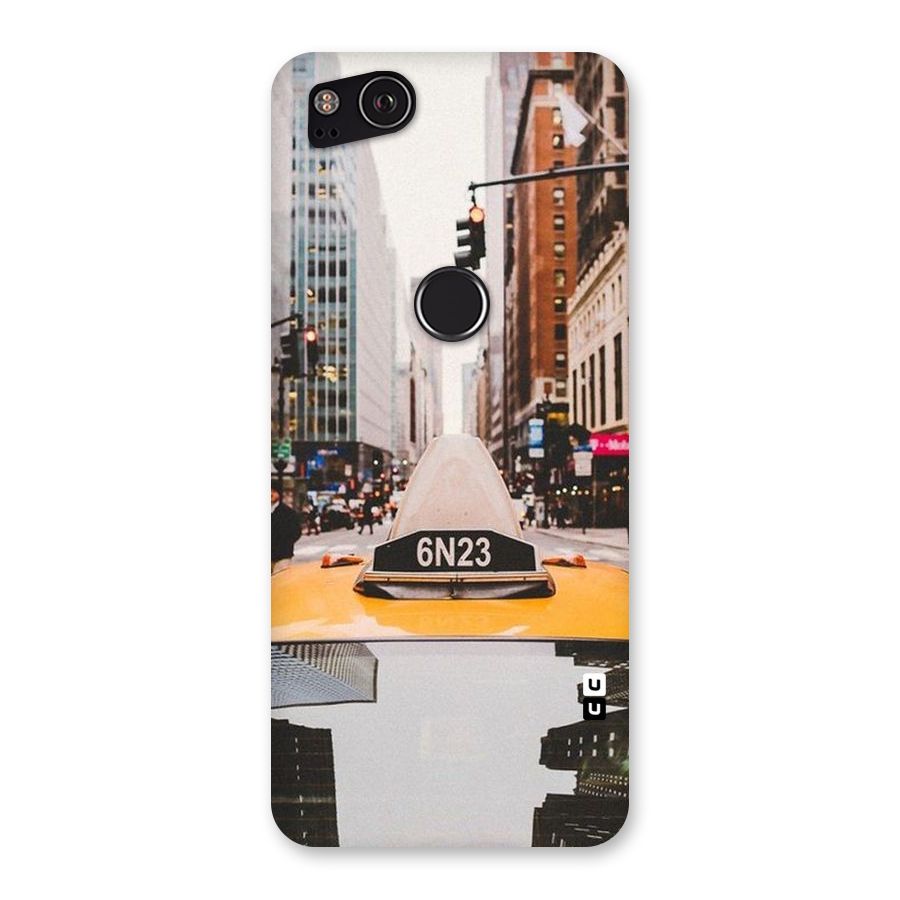 City Taxi Back Case for Google Pixel 2