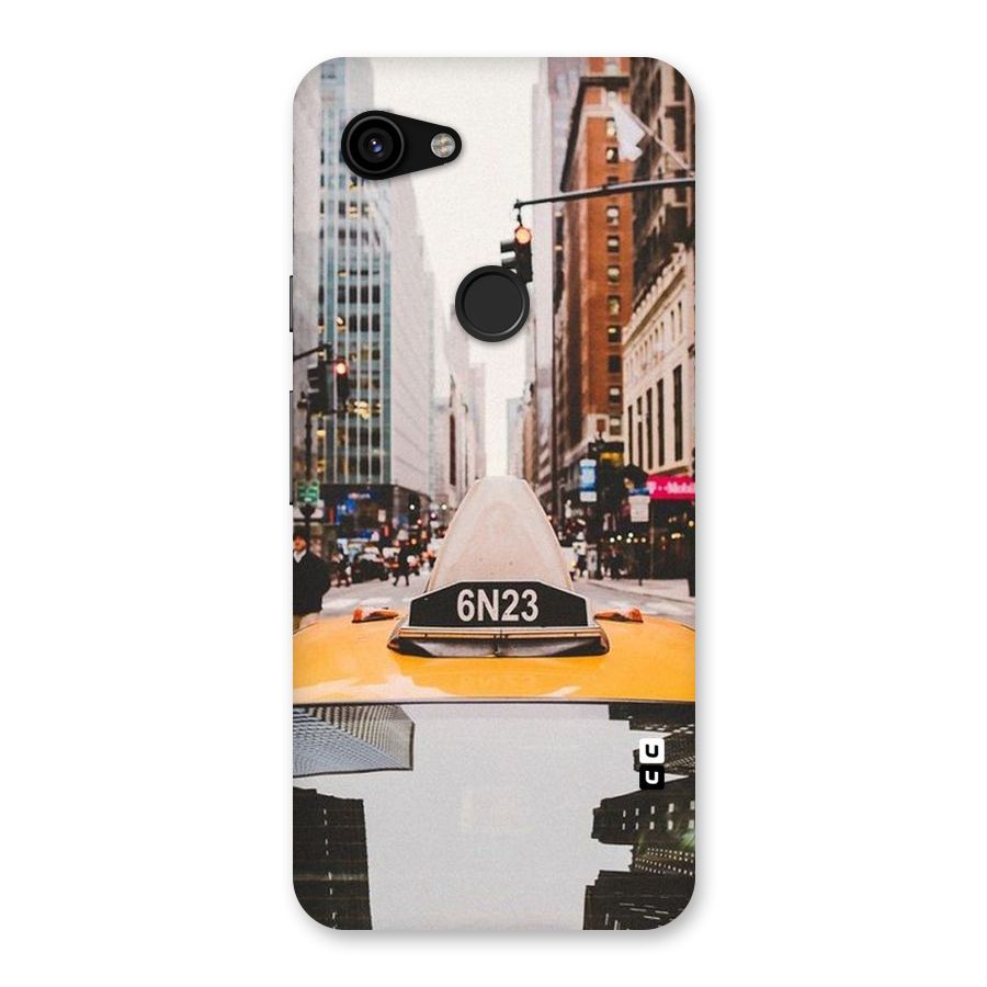 City Taxi Back Case for Google Pixel 3a