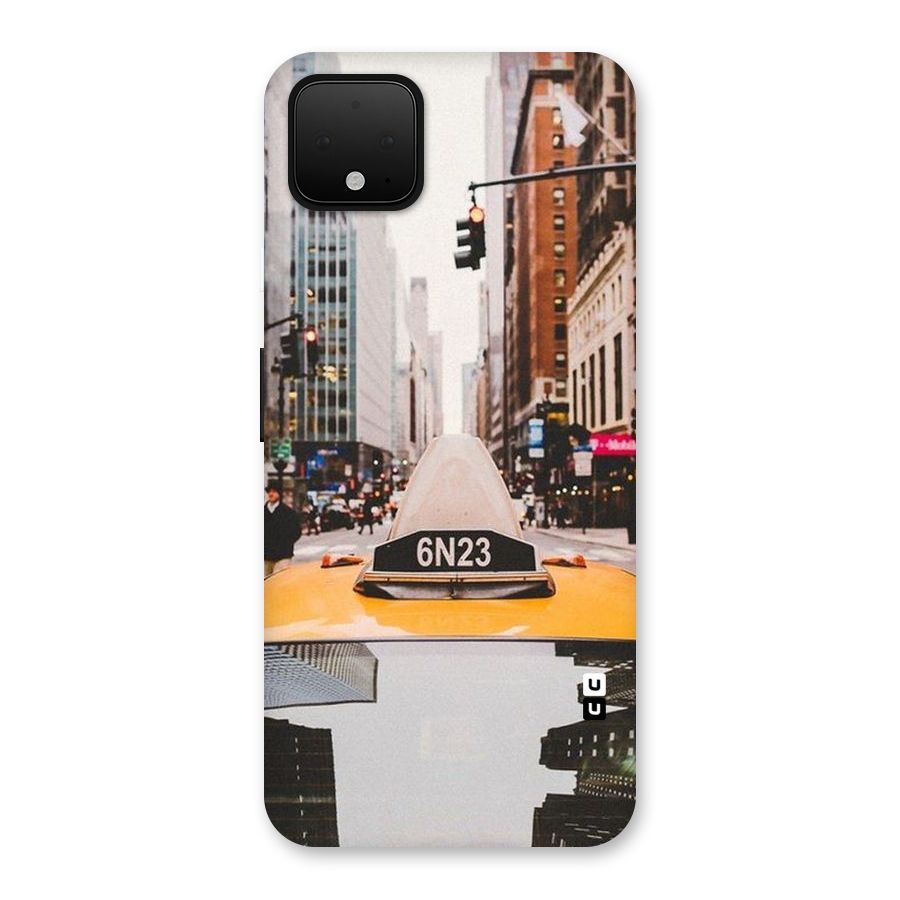 City Taxi Back Case for Google Pixel 4 XL