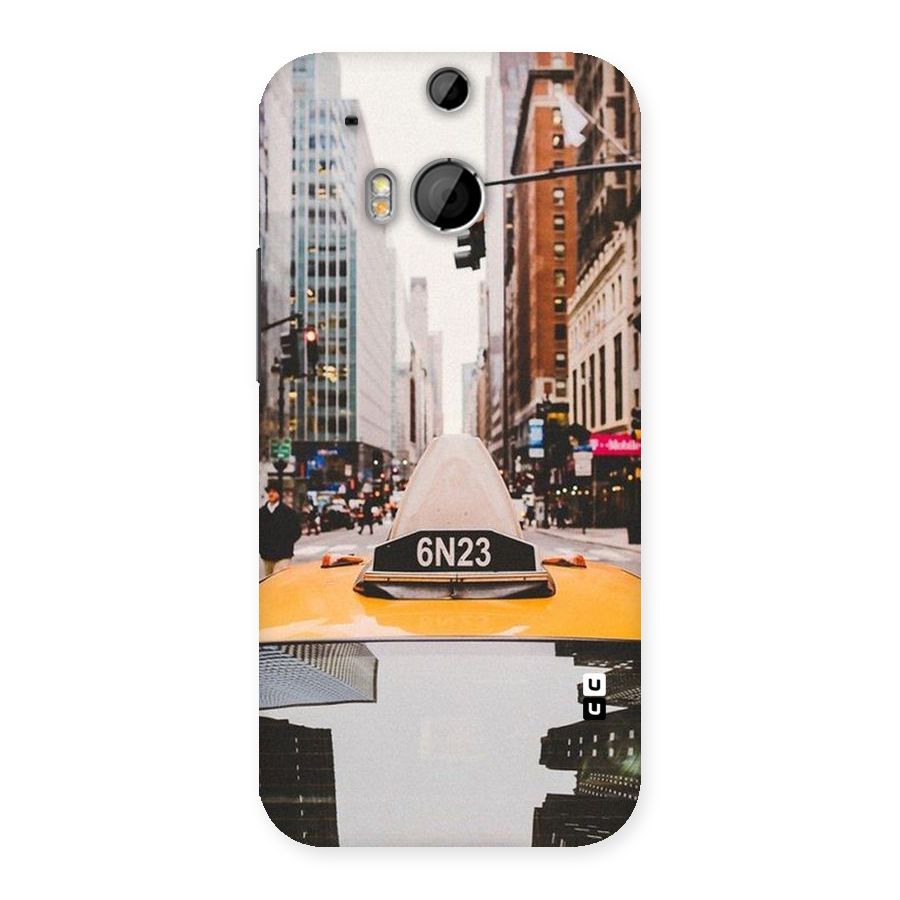 City Taxi Back Case for HTC One M8