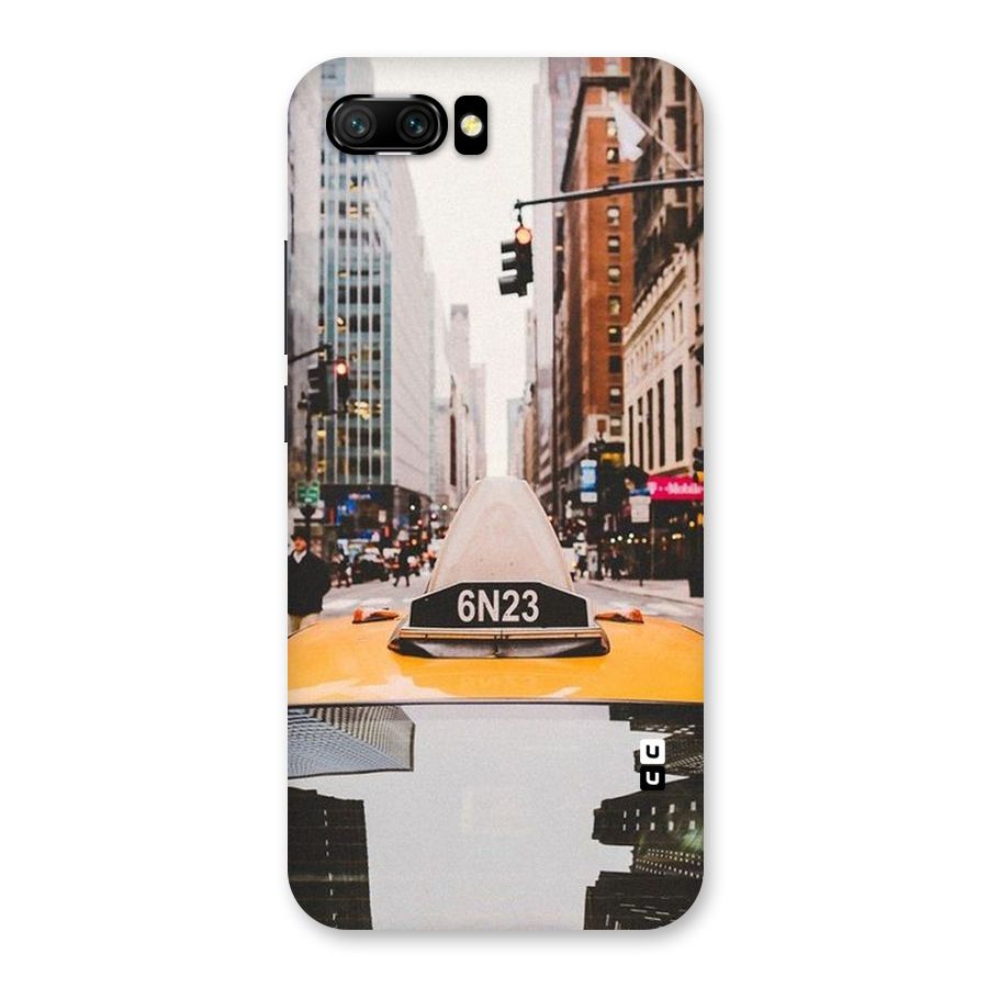 City Taxi Back Case for Honor 10