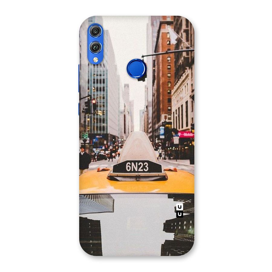 City Taxi Back Case for Honor 8X