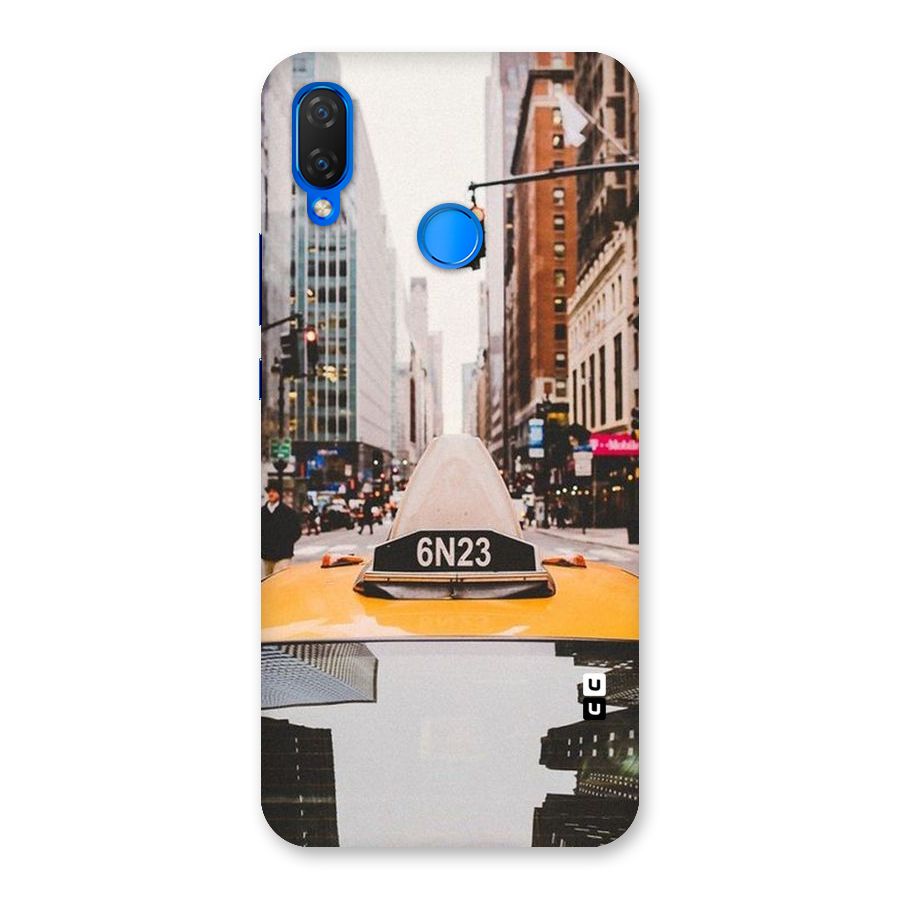 City Taxi Back Case for Huawei P Smart+