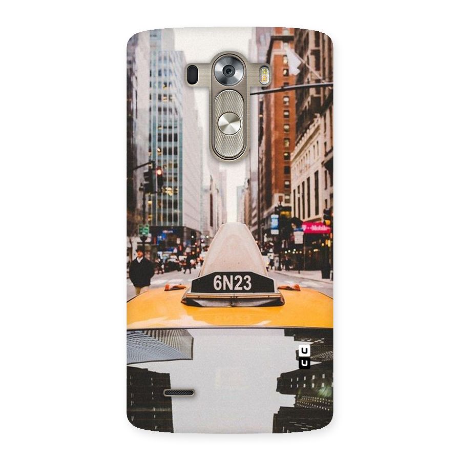 City Taxi Back Case for LG G3