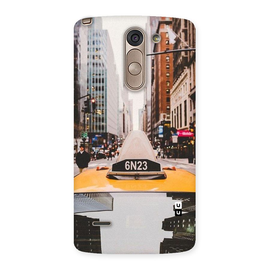City Taxi Back Case for LG G3 Stylus