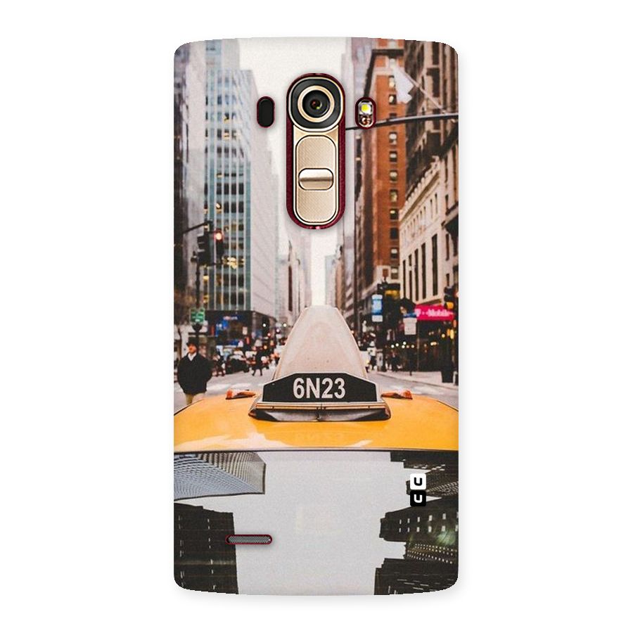 City Taxi Back Case for LG G4