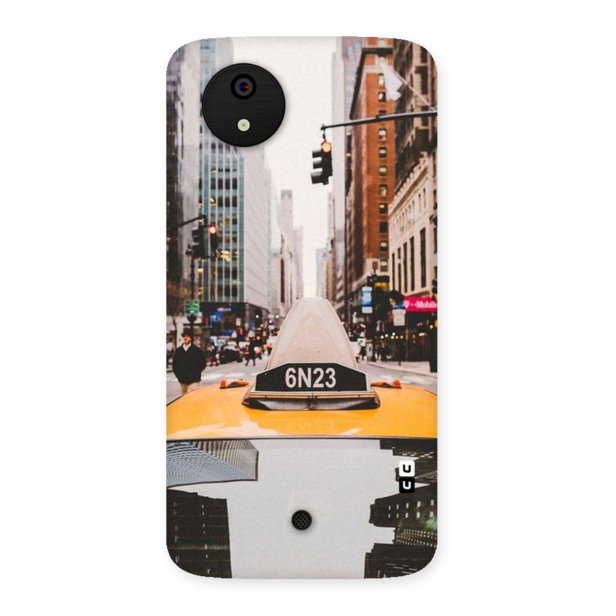City Taxi Back Case for Micromax Canvas A1