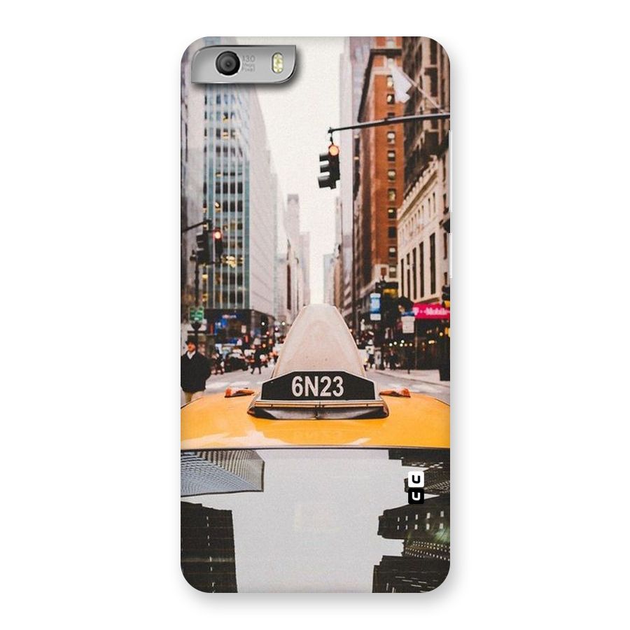 City Taxi Back Case for Micromax Canvas Knight 2
