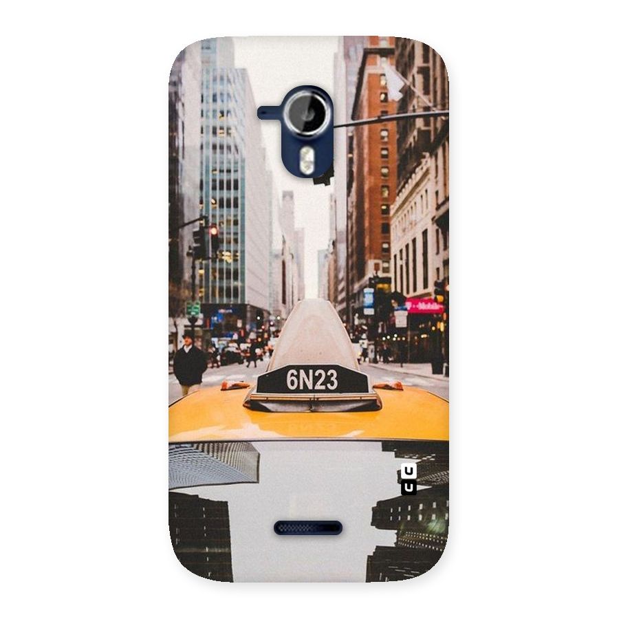 City Taxi Back Case for Micromax Canvas Magnus A117