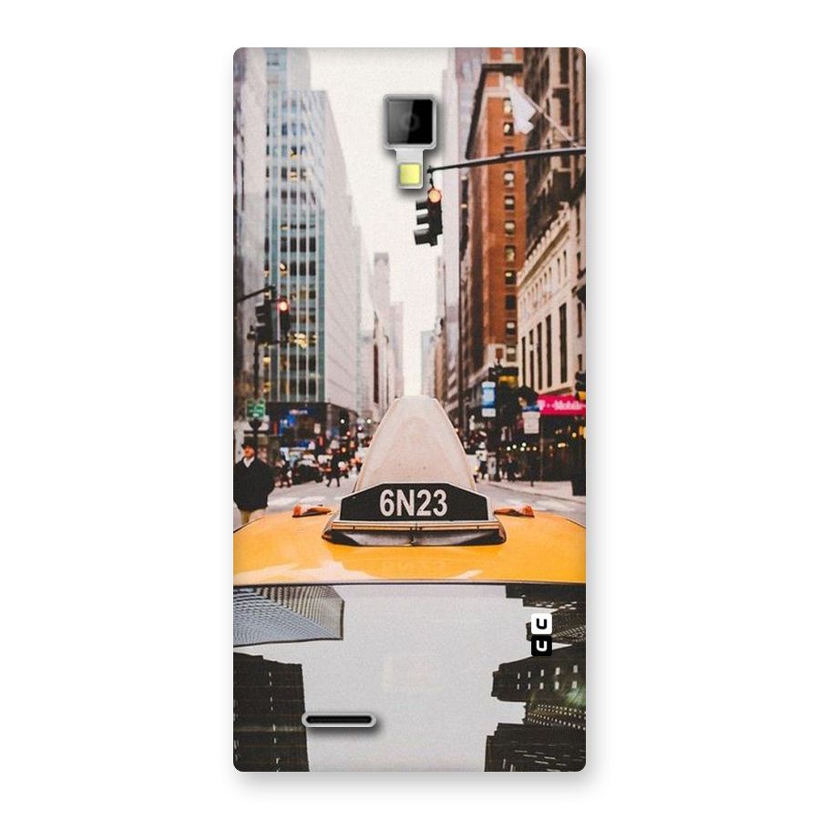 City Taxi Back Case for Micromax Canvas Xpress A99