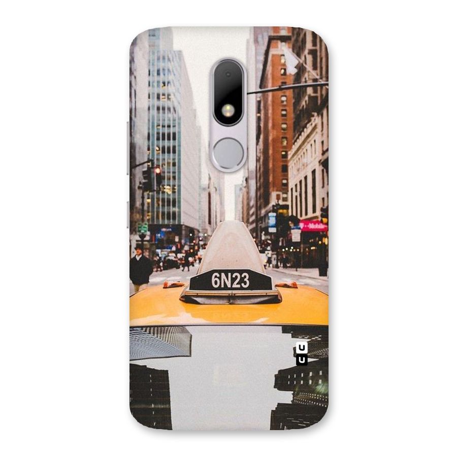 City Taxi Back Case for Moto M