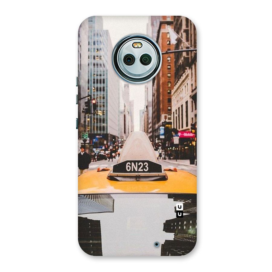 City Taxi Back Case for Moto X4