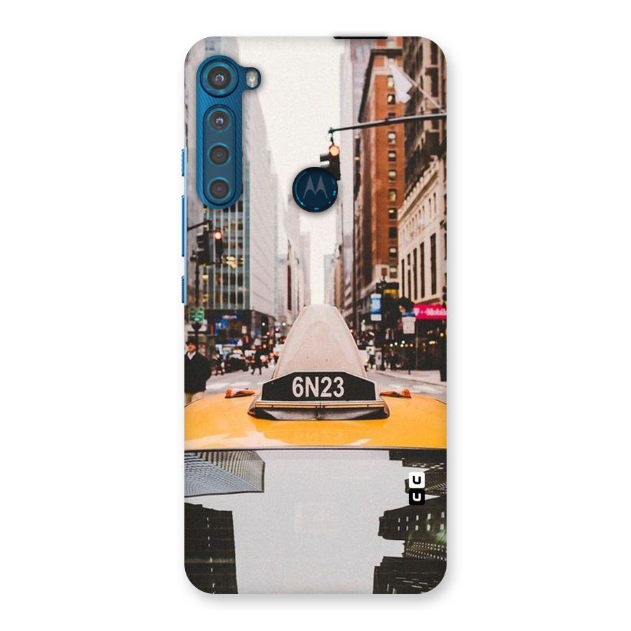 City Taxi Back Case for Motorola One Fusion Plus