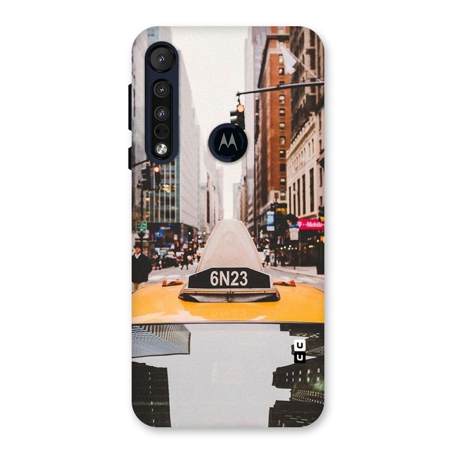 City Taxi Back Case for Motorola One Macro