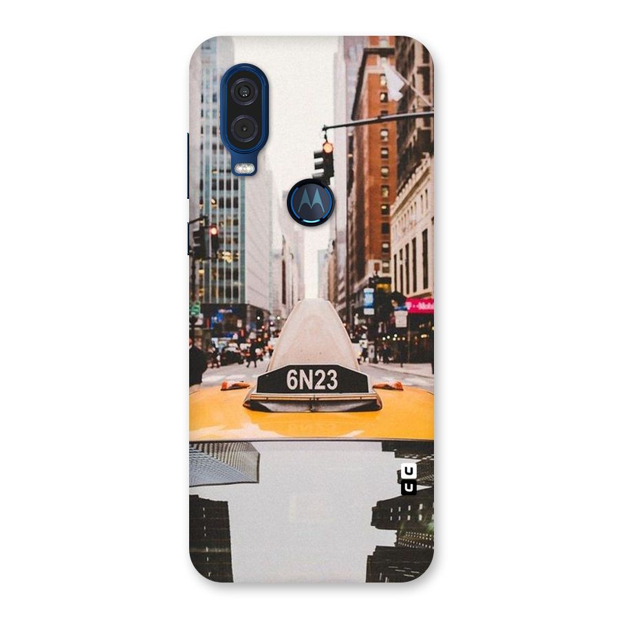 City Taxi Back Case for Motorola One Vision
