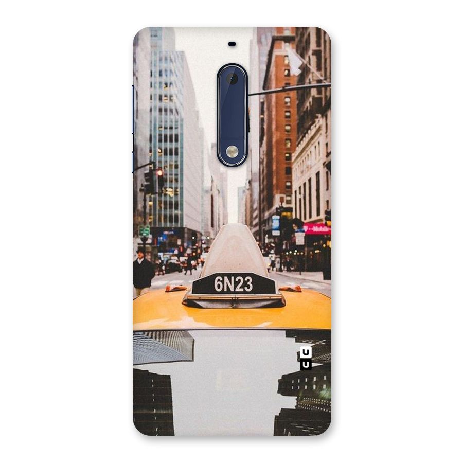 City Taxi Back Case for Nokia 5