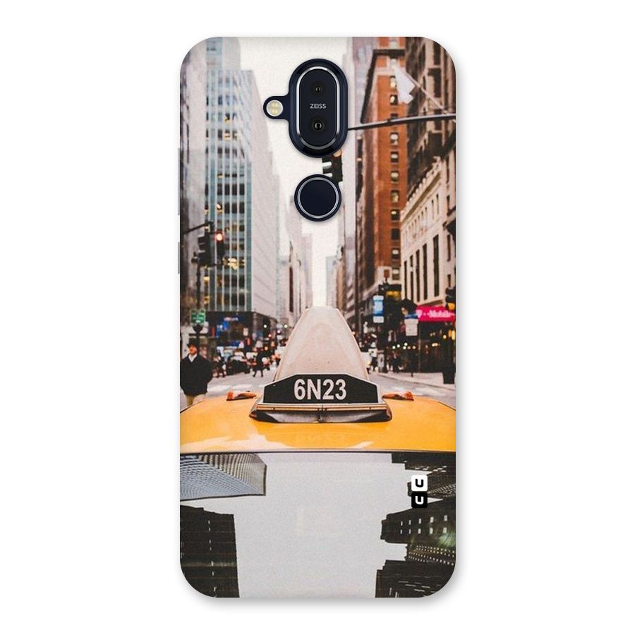 City Taxi Back Case for Nokia 8.1
