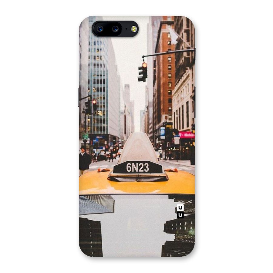 City Taxi Back Case for OnePlus 5