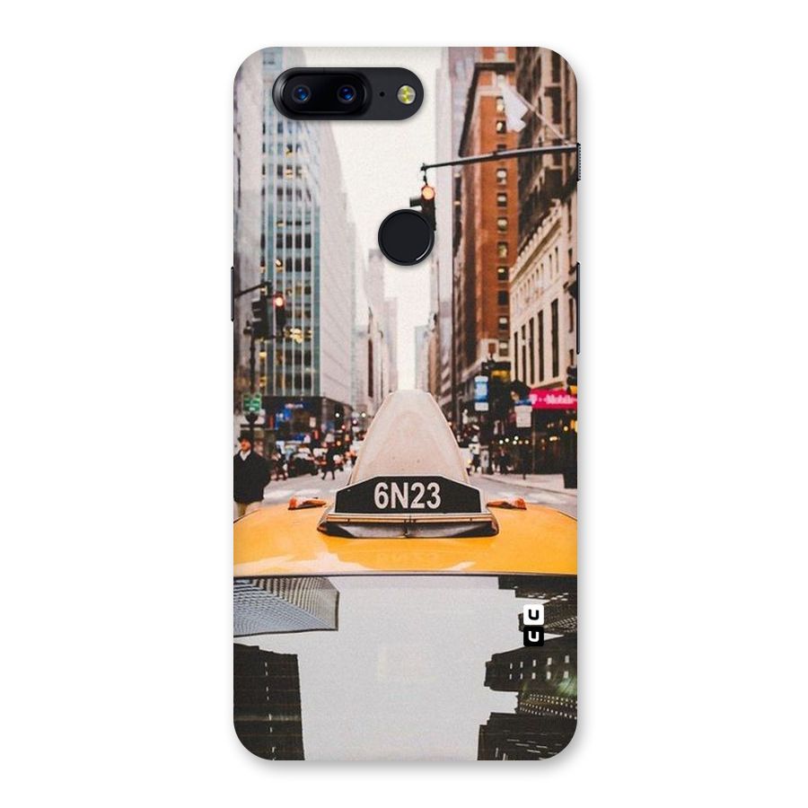 City Taxi Back Case for OnePlus 5T