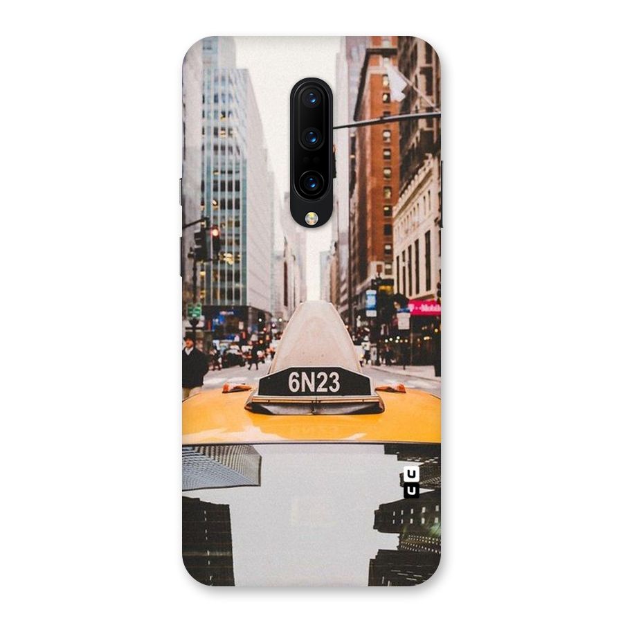 City Taxi Back Case for OnePlus 7 Pro