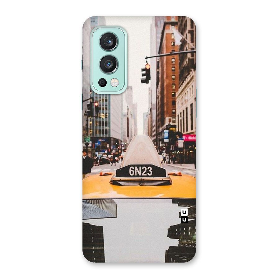 City Taxi Back Case for OnePlus Nord 2 5G