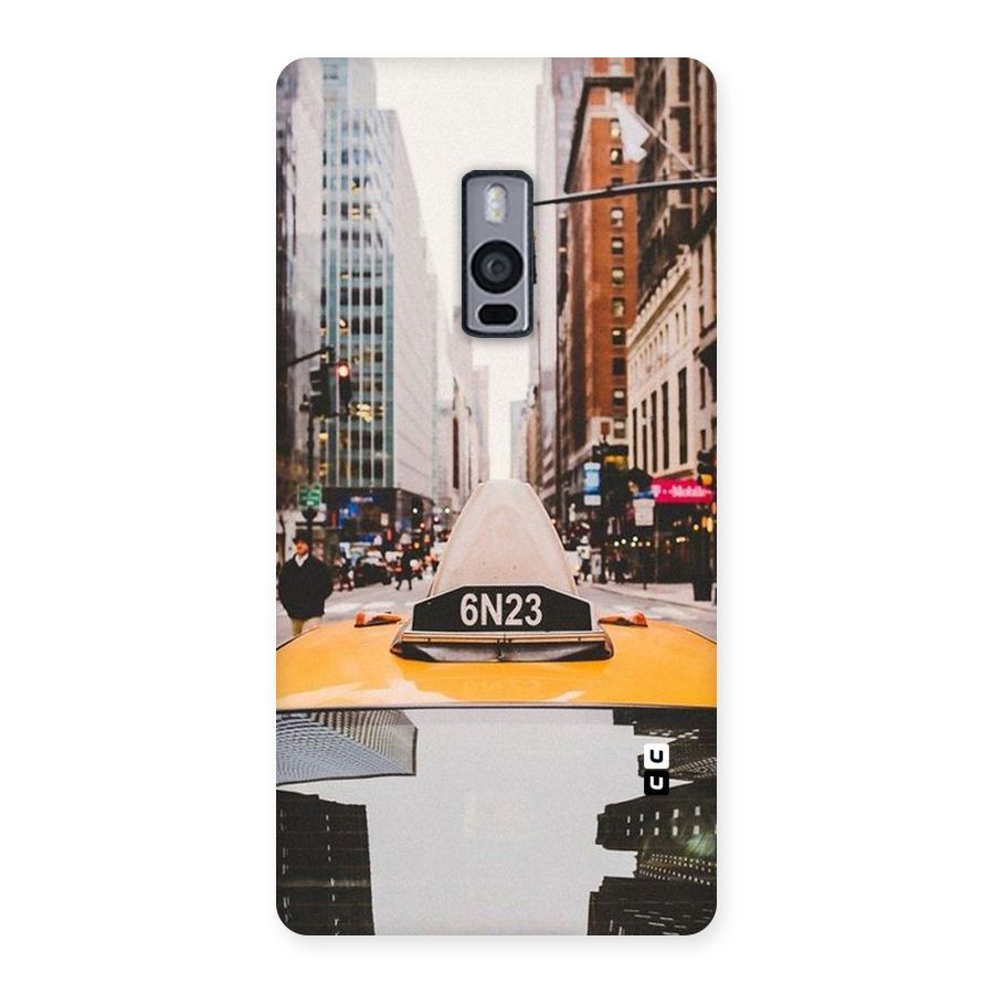 City Taxi Back Case for OnePlus Two