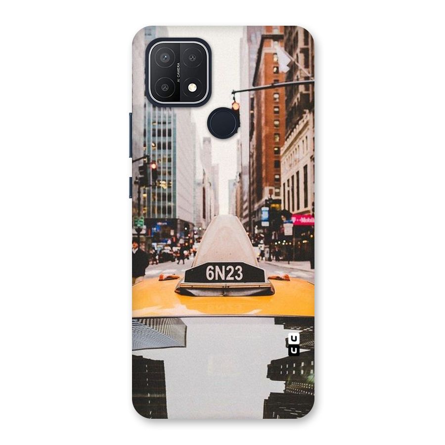 City Taxi Back Case for Oppo A15s