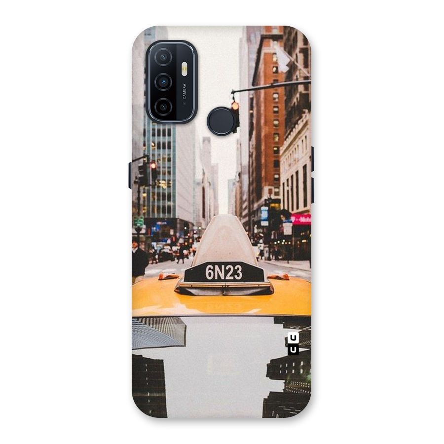 City Taxi Back Case for Oppo A32