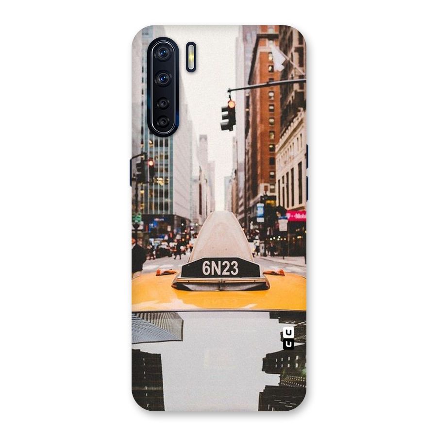 City Taxi Back Case for Oppo F15