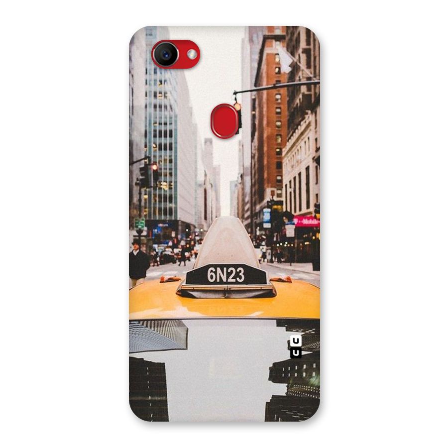 City Taxi Back Case for Oppo F7