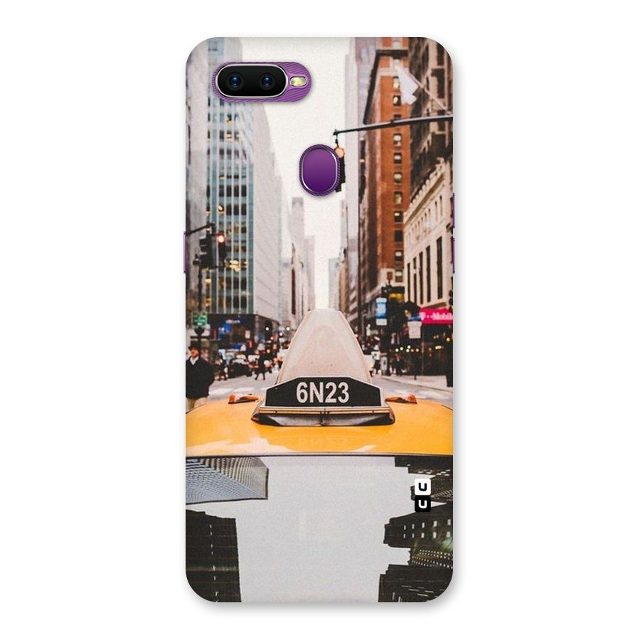 City Taxi Back Case for Oppo F9