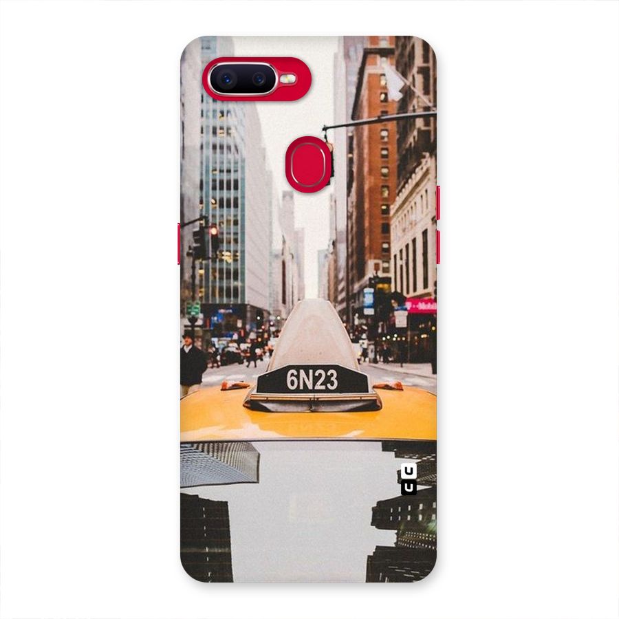 City Taxi Back Case for Oppo F9 Pro
