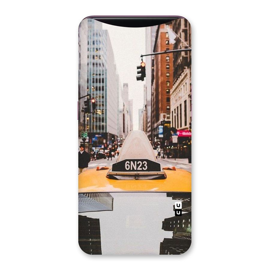 City Taxi Back Case for Oppo Find X