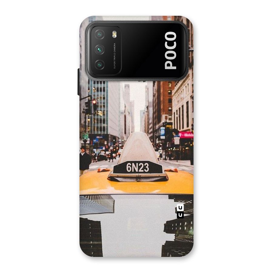 City Taxi Back Case for Poco M3