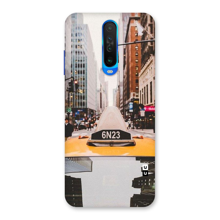 City Taxi Back Case for Poco X2
