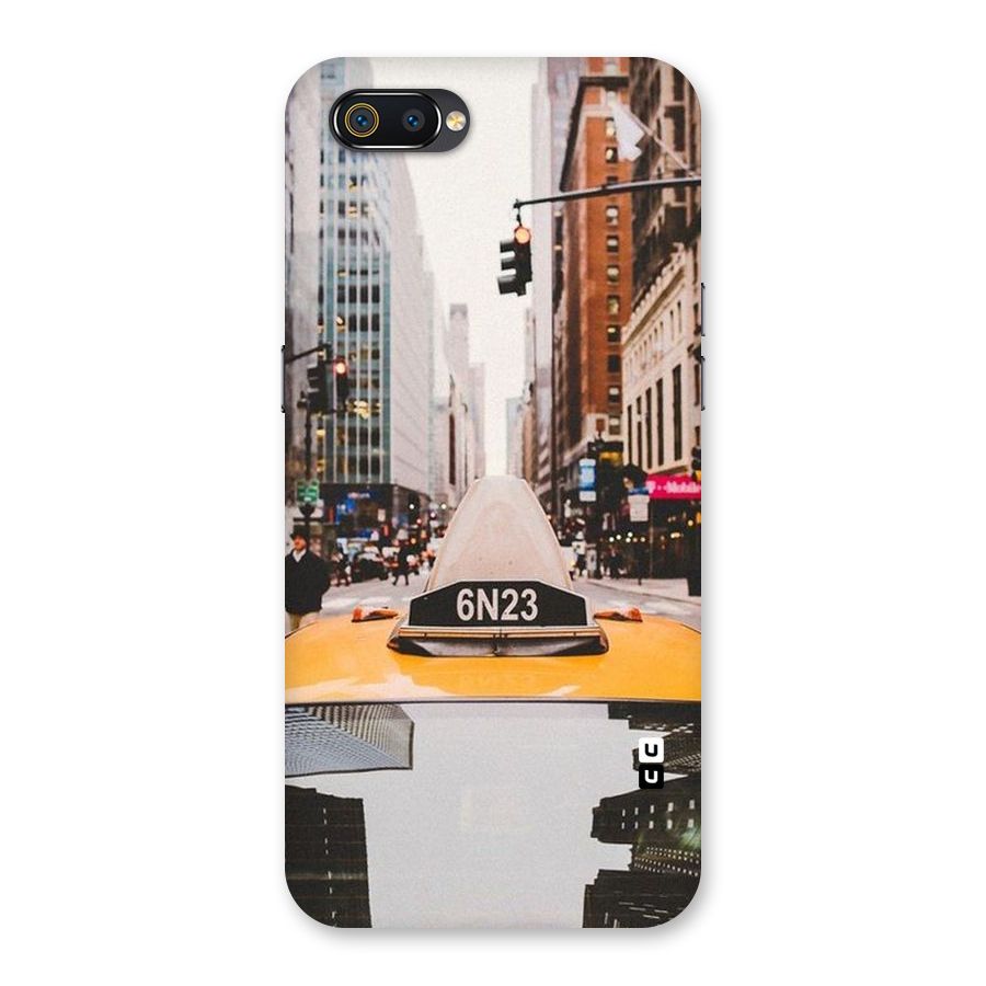 City Taxi Back Case for Realme C2