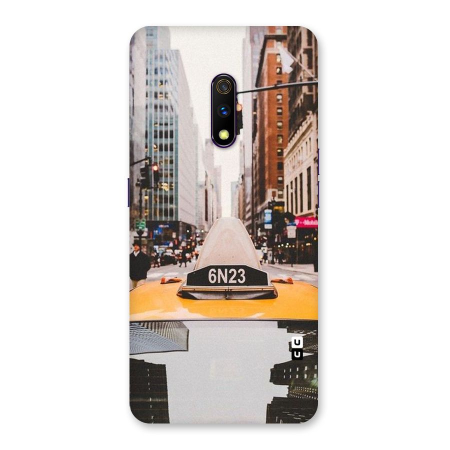 City Taxi Back Case for Realme X