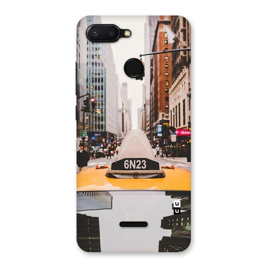 City Taxi Back Case for Redmi 6