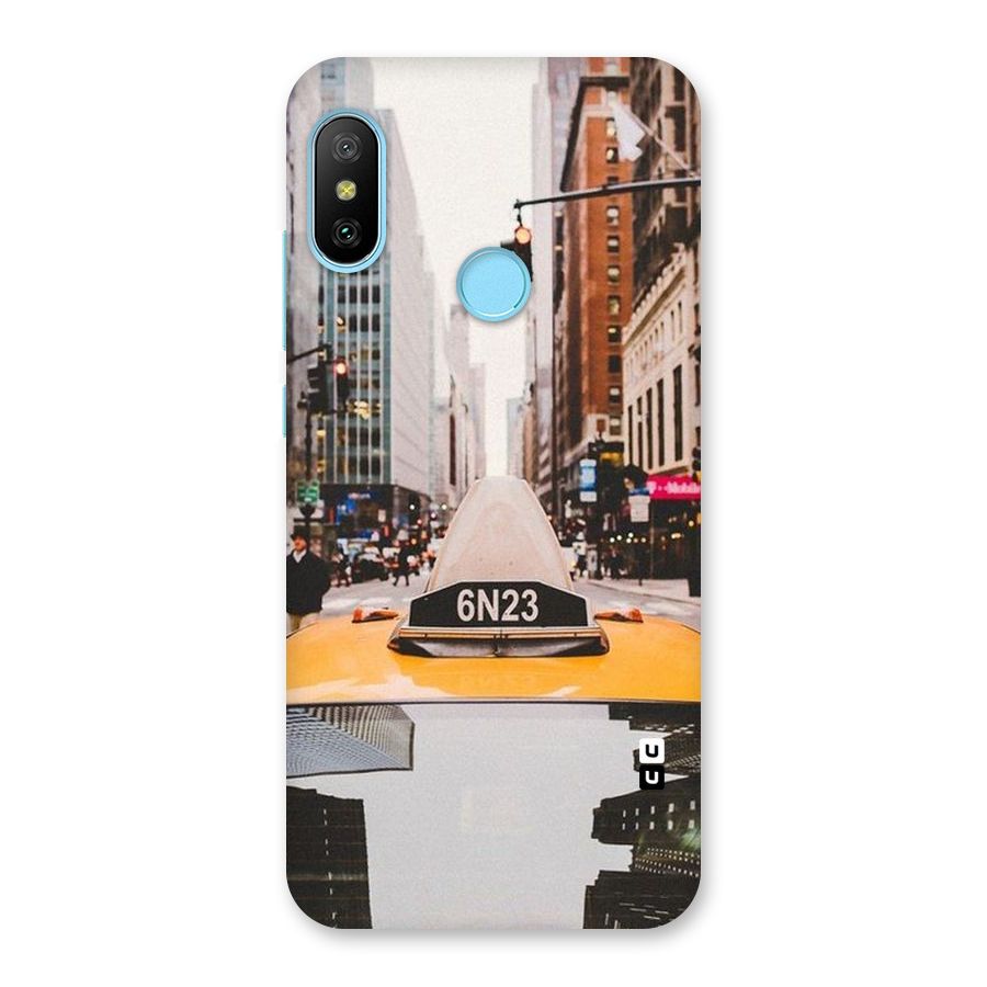 City Taxi Back Case for Redmi 6 Pro