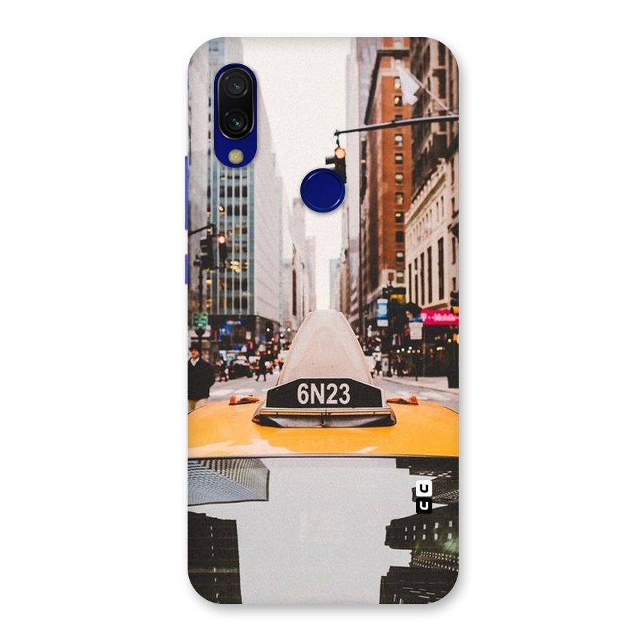 City Taxi Back Case for Redmi 7
