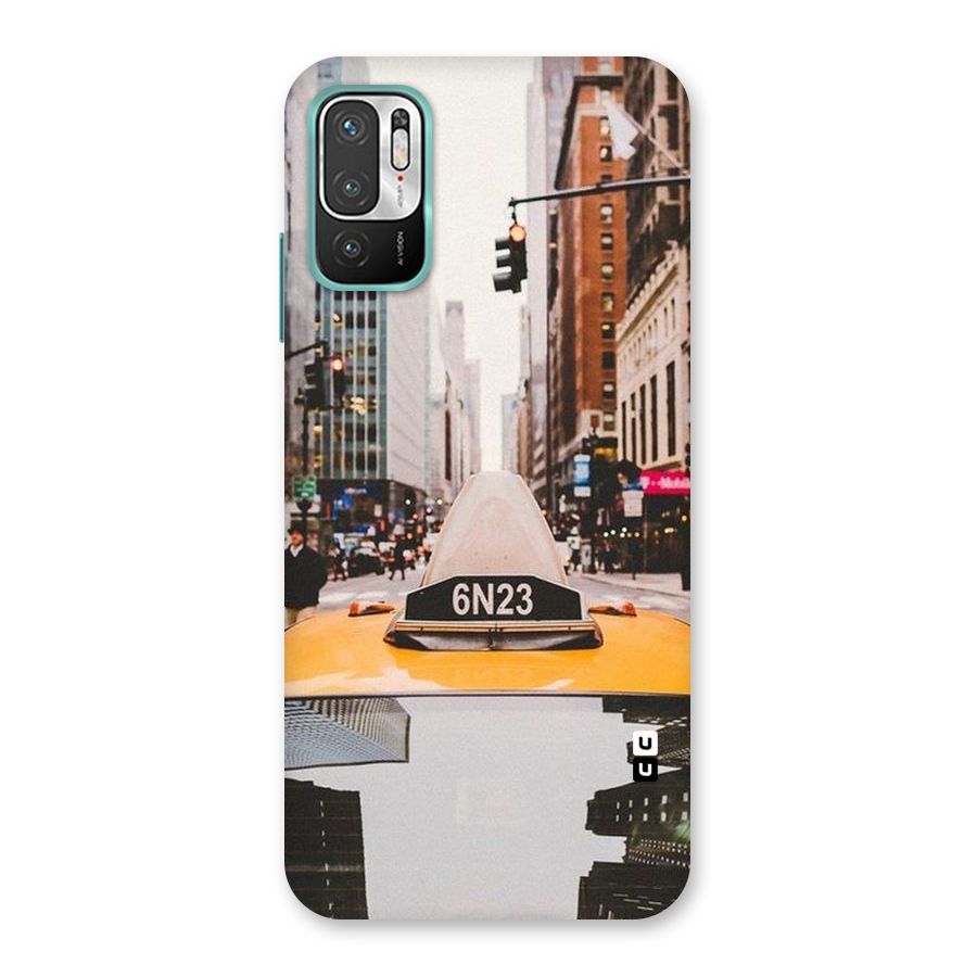City Taxi Back Case for Redmi Note 10T 5G