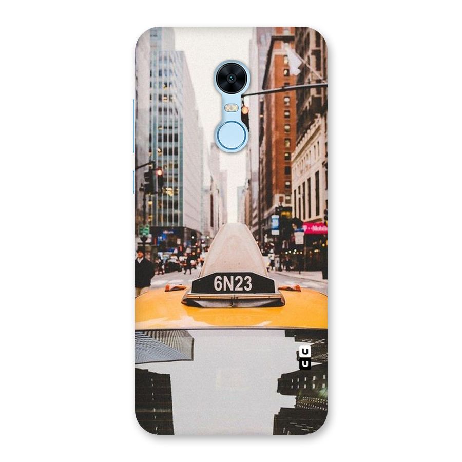 City Taxi Back Case for Redmi Note 5