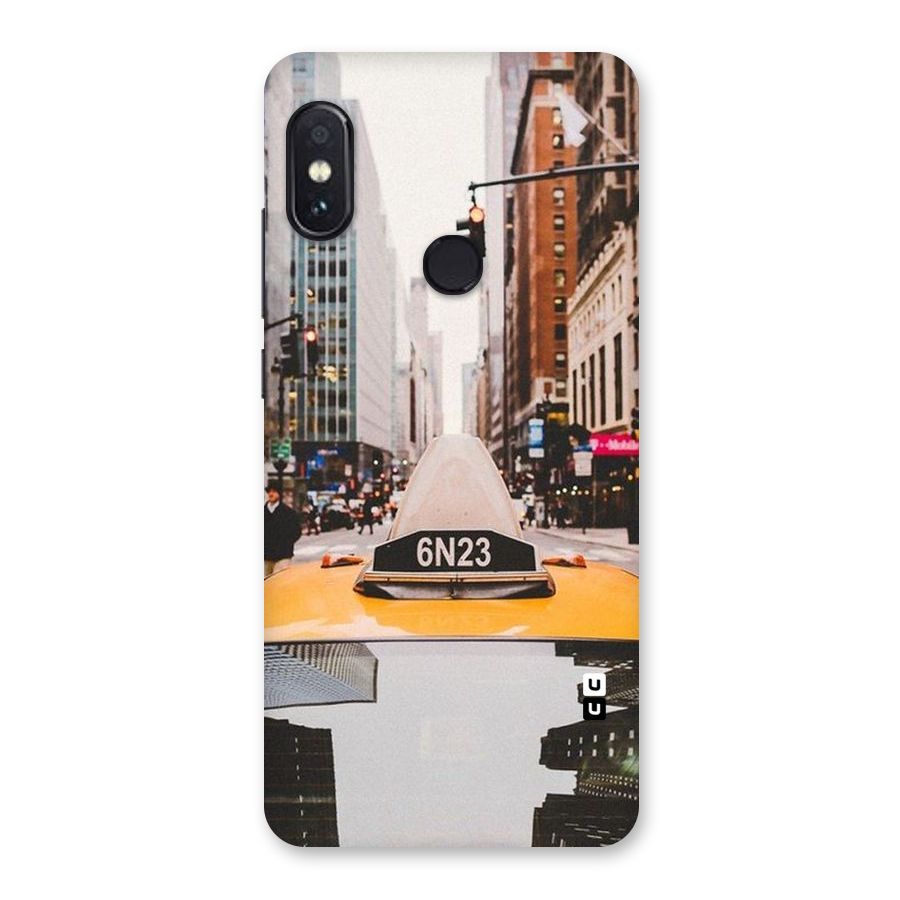 City Taxi Back Case for Redmi Note 5 Pro