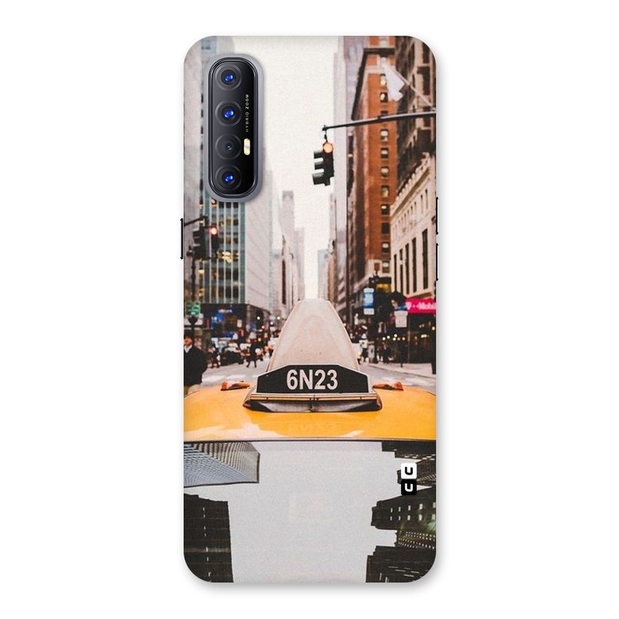 City Taxi Back Case for Reno3 Pro