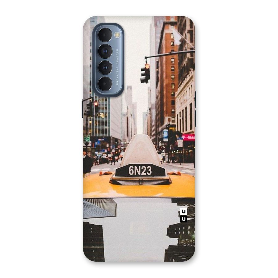 City Taxi Back Case for Reno4 Pro