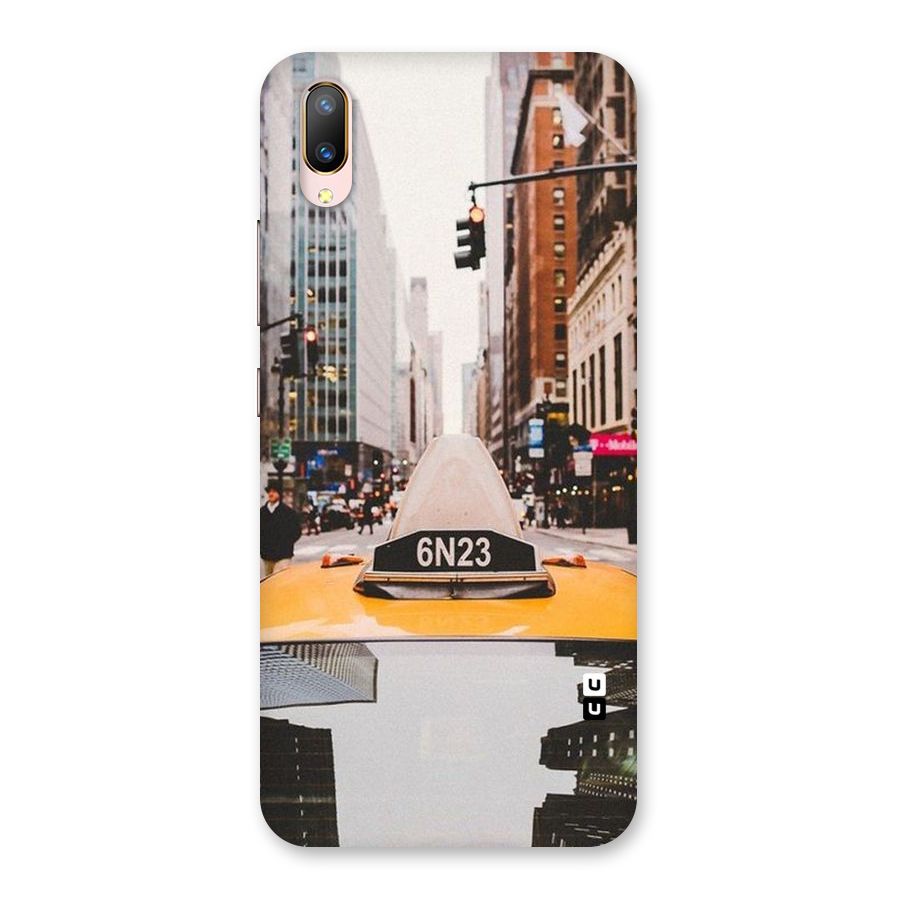 City Taxi Back Case for Vivo V11 Pro