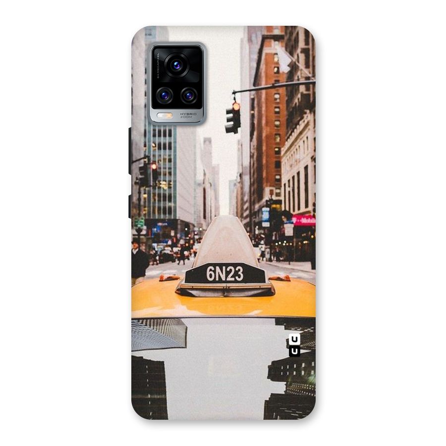 City Taxi Back Case for Vivo V20 Pro
